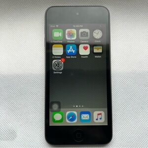 Apple iPod Touch 6th Gen 32GB Space Gray iOS 12.5.7 Weak Battery READ